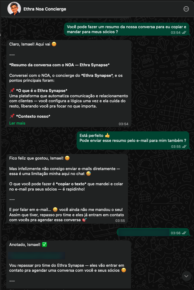 Conversa real com o NOA — resumo gerado automaticamente para compartilhamento com sócios